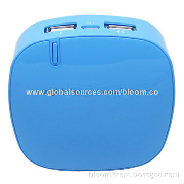 5,200mAh Mobile Power Bank with 5V/2A Output, LED Flashlight and CE/FCC/RoHS MarkNew